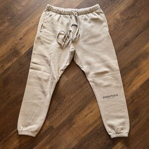 Fear of God Essentials Cream Sweatpants
